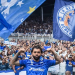 Gabigol fue presentado en Cruzeiro ante más de 40 mil personas