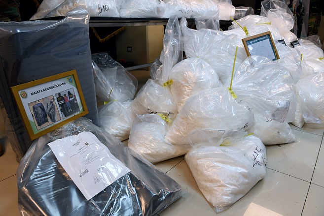 Policía Nacional decomisó más de 160 toneladas de droga en 2024