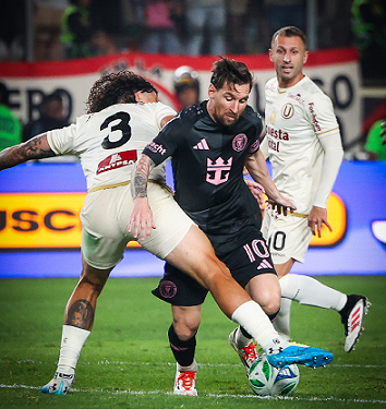 Universitario cayó 5-4 por penales ante el Inter Miami de Messi