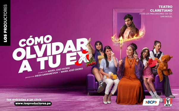 Divertida obra: "Cómo olvidar a tu ex" llega a Lima