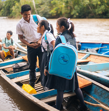 Fundación OLI y DAS Perú llevan campaña escolar a Purús, Ucayali