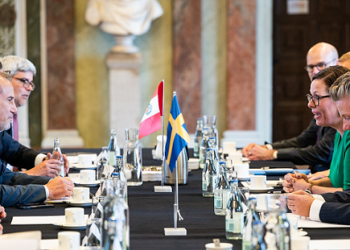 Perú y Suecia exploran oportunidades de cooperación en seguridad y defensa